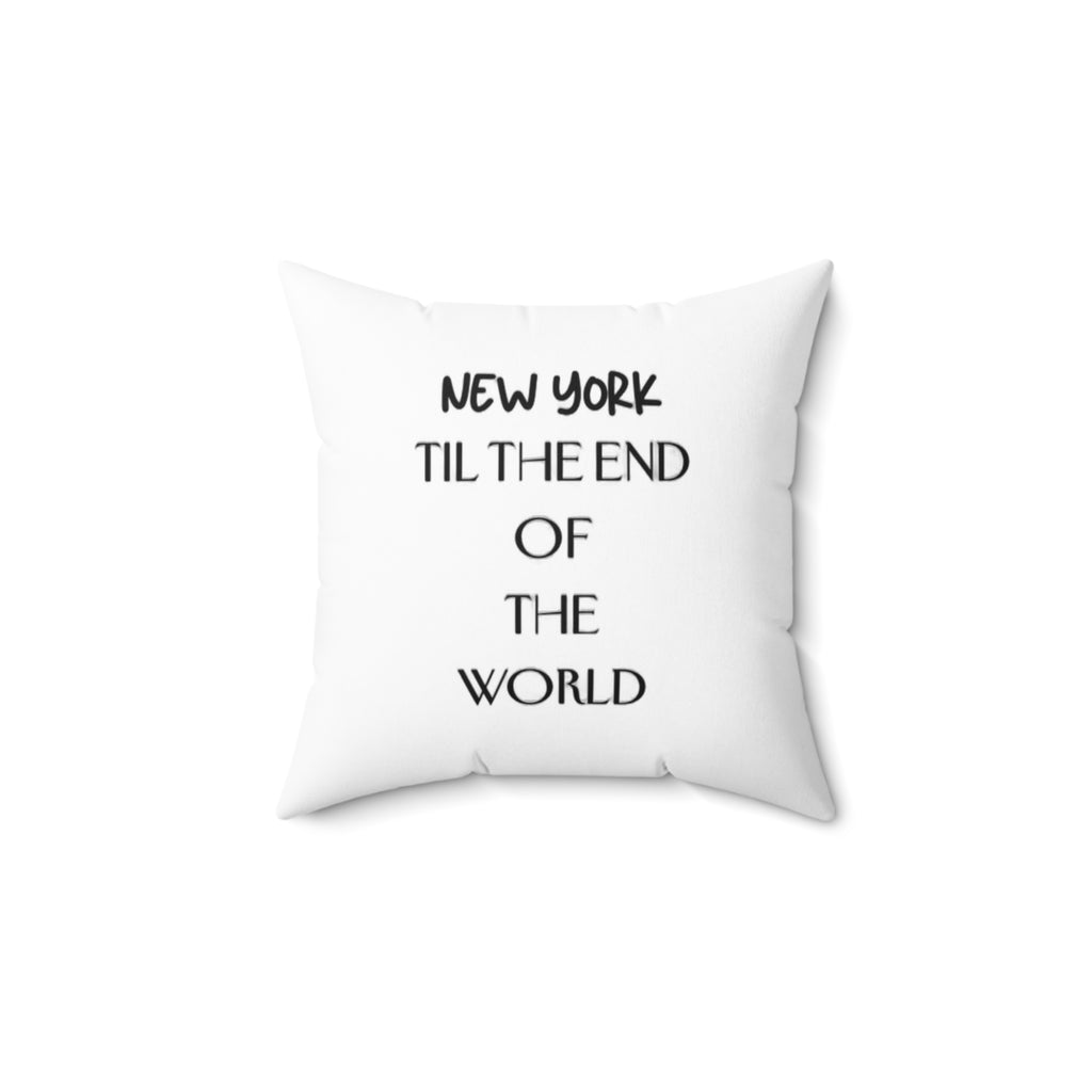 Spun Polyester Square Pillow