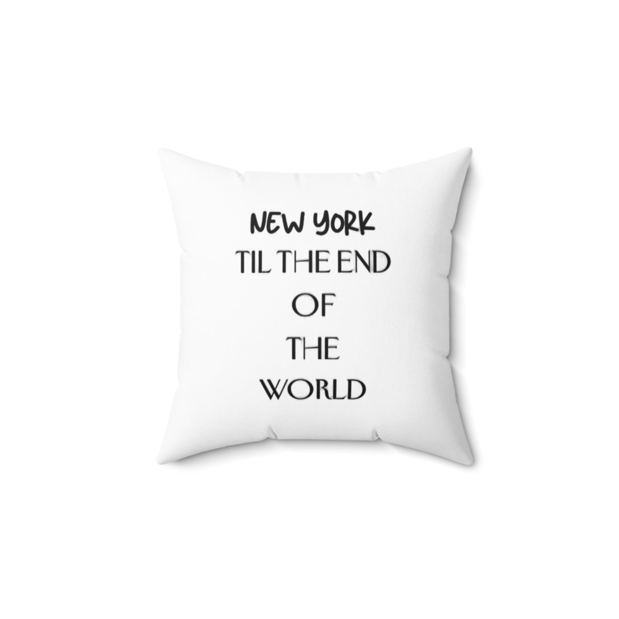 Spun Polyester Square Pillow